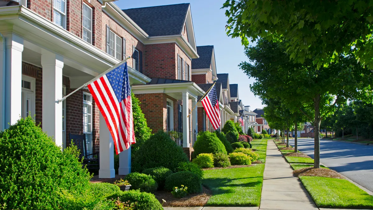 Well-maintained homes in central Indiana